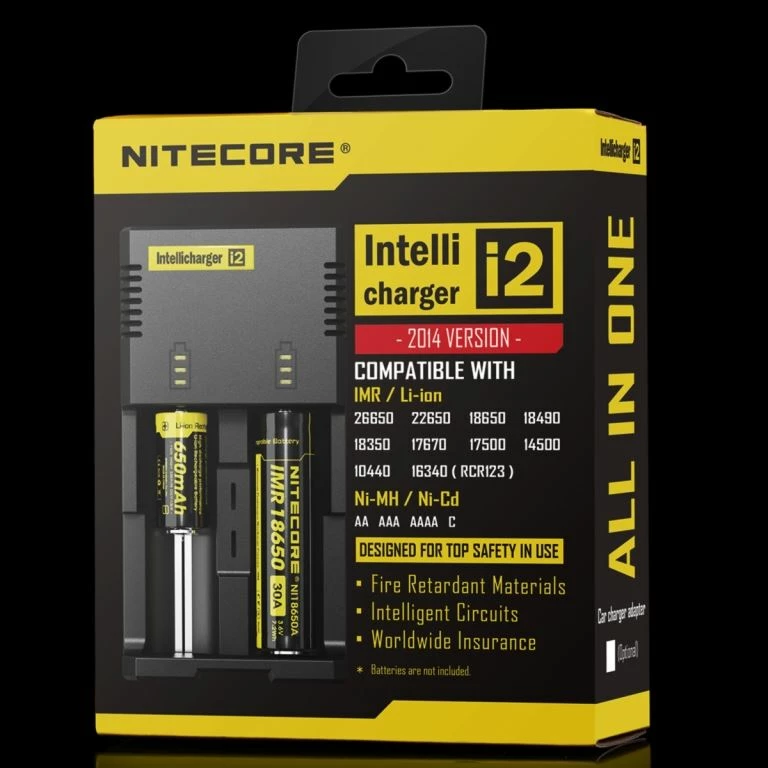 Nitecore Intellicharger I2 4 Nitecore Intellicharger I2 - Image 2