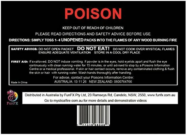 Aussie Bonfire Edition Coloured Flames 6 Aussie Bonfire Edition Coloured Flames - Image 4