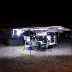 4 Bar LED 3 Colour Camp Light Kit 29 4 Bar LED 3 Colour Camp Light Kit -Snowys Shop 0032883 4 bar orangewhite led camping light kit with diffusers