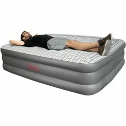 Coleman Queen Double−High Quickbed & Pump 12 Coleman Queen Double−High Quickbed & Pump -Snowys Shop 0033454 queen double high quickbed pump