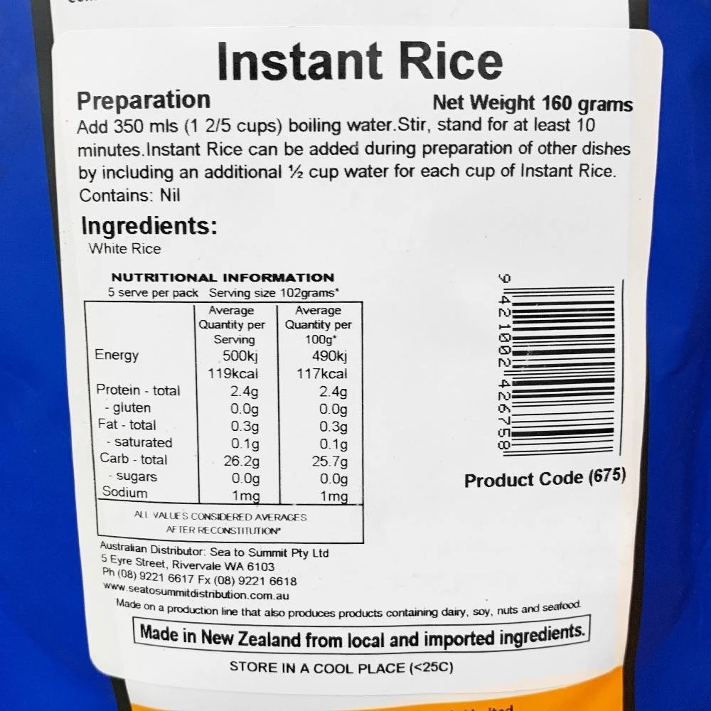 Instant Rice GF 160g 4 Instant Rice GF 160g - Image 2