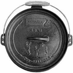 Cast Iron Camp Oven 4.5 Quart -Snowys Shop 0041271 cast iron camp oven 45 quart