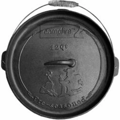 Cast Iron Camp Oven 12 Quart -Snowys Shop 0041283 cast iron camp oven 12 quart