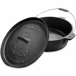 Cast Iron Camp Oven 12 Quart -Snowys Shop 0041284 cast iron camp oven 12 quart