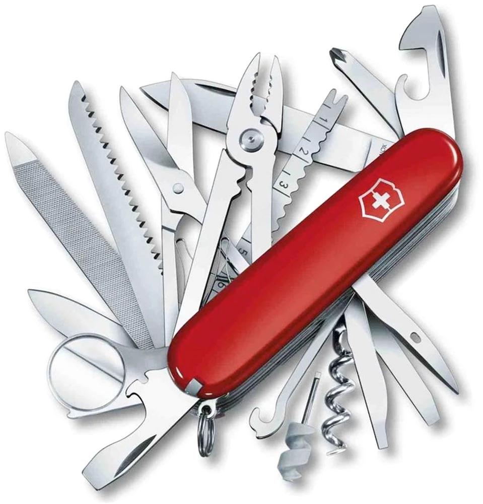 Victorinox Swiss Champ All−In−One Knife 3 Victorinox Swiss Champ All−In−One Knife