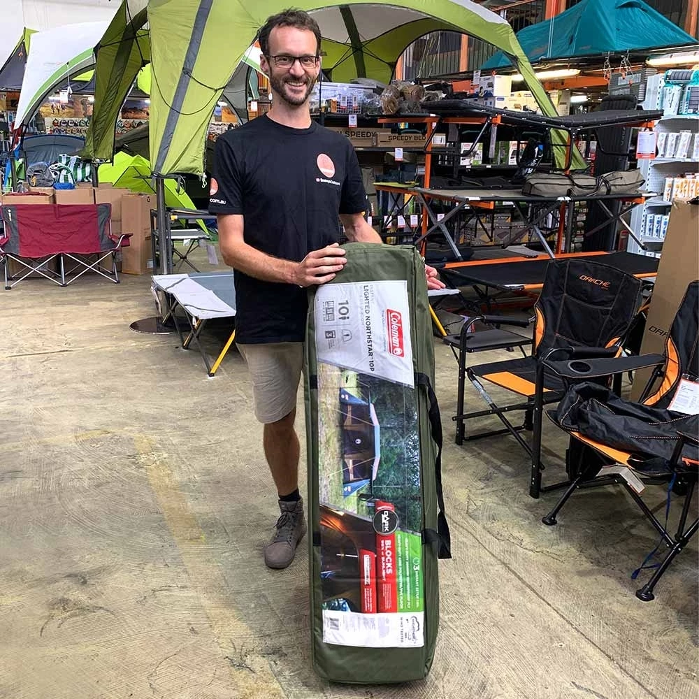 Coleman Instant Up 10P Lighted Northstar Darkroom Tent 10 Coleman Instant Up 10P Lighted Northstar Darkroom Tent - Image 8