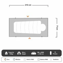 Original Tent Cot -Snowys Shop 1201291