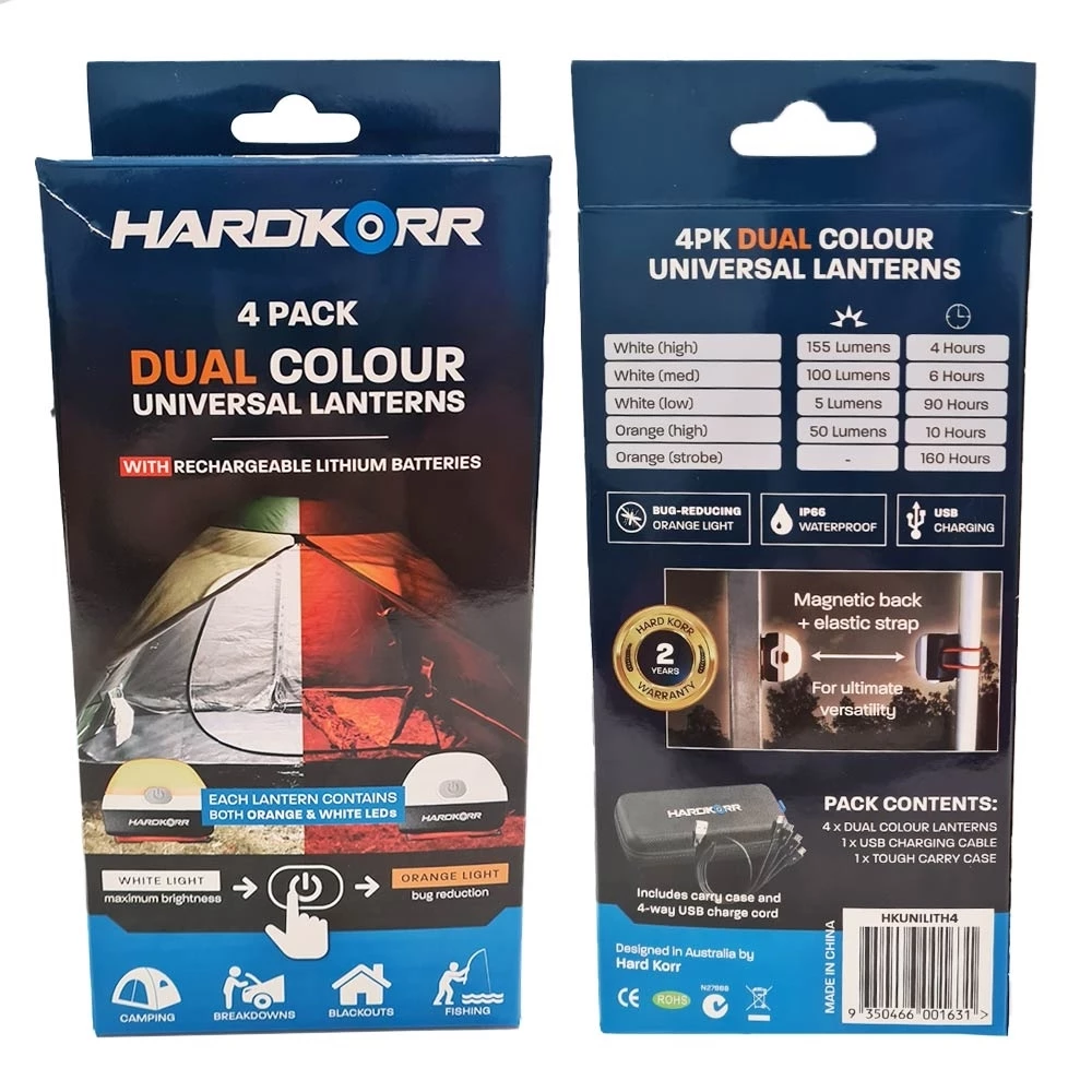 U−Lite Dual Colour LED Lanterns 4 Pack 14 U−Lite Dual Colour LED Lanterns 4 Pack - Image 12