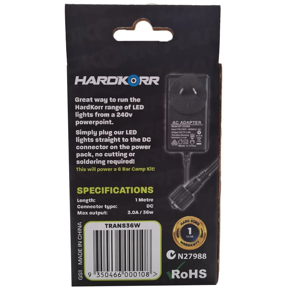 36W (3A) 240V To 12V Transformer 8 36W (3A) 240V To 12V Transformer - Image 6