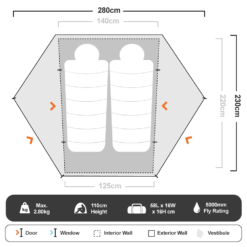 Zeus Hiking Tent 25 Zeus Hiking Tent -Snowys Shop 1202525