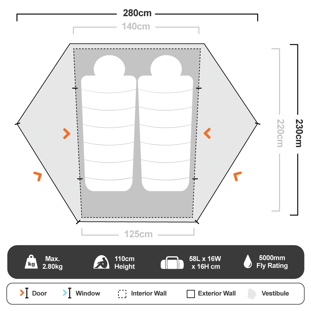 Zeus Hiking Tent 14 Zeus Hiking Tent - Image 12