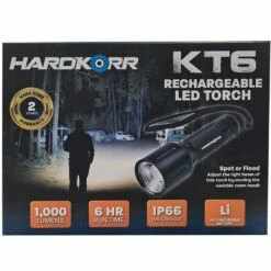 LED KT6 Rechargeable Torch -Snowys Shop 1203409 led kt6 rechargeable torch
