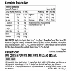 Clif BUILDERS Chocolate Protein Bar -Snowys Shop 1204539 builders chocolate protein bar