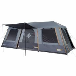 OZtrail Fast Frame Lumos Integrated Lighting 10 Person Tent -Snowys Shop 1205029 fast frame lumos 10 person tent