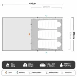 Turbo Lite 300 Tent -Snowys Shop 1205933