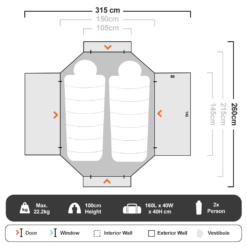 Outbreak Double Swag 1550 13 Outbreak Double Swag 1550 -Snowys Shop 1205943
