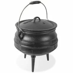 8L Cast Iron Potjie Pot