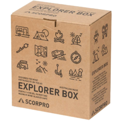 Explorer Box With Wine Glasses -Snowys Shop 1208255 explorer box with wine glasses