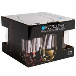 Tritan Stemless Wine Glass 590ml 4pk 7 Tritan Stemless Wine Glass 590ml 4pk -Snowys Shop 1208979 tritan stemless red wine 590ml 4pk