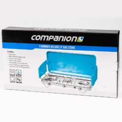 Companion Deluxe 3 Burner Stove -Snowys Shop 1210080 deluxe 3 burner stove