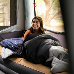 OZtrail Kingsford Hooded Sleeping Bag −3°C -Snowys Shop 1214379 kingsford sleeping bag 3