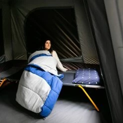 OZtrail Kingsford Hooded Sleeping Bag 5°C -Snowys Shop 1214385 kingsford sleeping bag 5