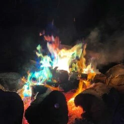 OZtrail Colour Change Flames -Snowys Shop 1216193 colour change flames 25g