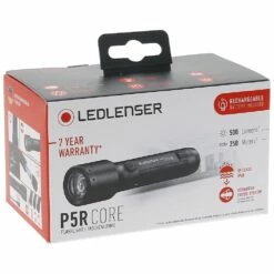 Ledlenser P5R Core Rechargeable Flashlight -Snowys Shop 1219409 p5r core
