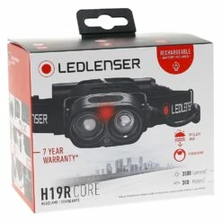 Ledlenser H19R Core Rechargeable Headlamp -Snowys Shop 1219806 h19r core headlamp