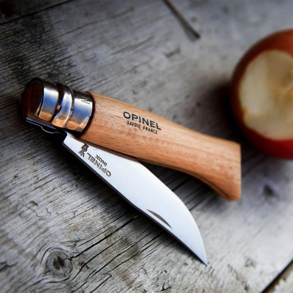 Opinel N°08 Stainless Steel Knife 6 Opinel N°08 Stainless Steel Knife - Image 4
