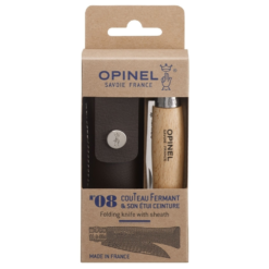 Opinel N°08 Stainless Steel Knife + Sheath Set 16 Opinel N°08 Stainless Steel Knife + Sheath Set -Snowys Shop 1223474 n08 stainless steel knife plus sheath