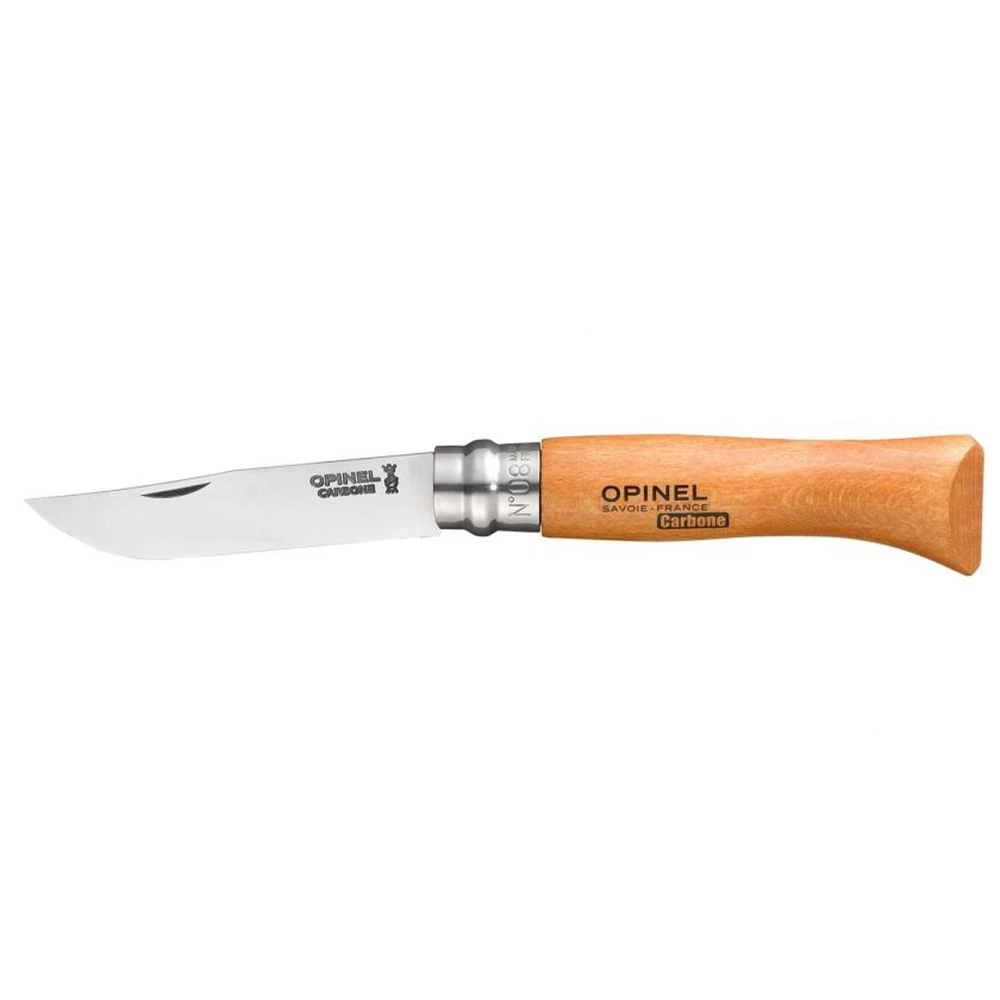 Opinel N°08 Carbon Knife + Sheath Boxed Set 4 Opinel N°08 Carbon Knife + Sheath Boxed Set - Image 2