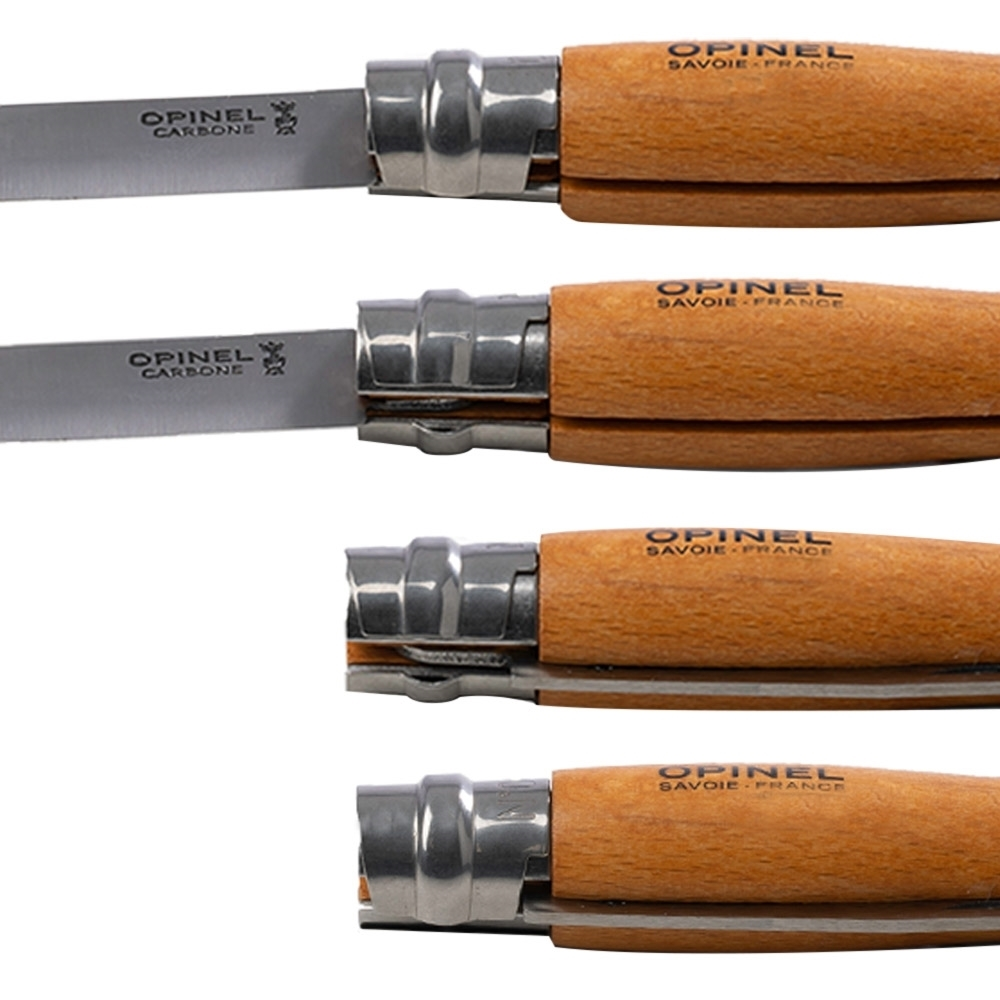 Opinel N°08 Stainless Steel Knife + Sheath Set 8 Opinel N°08 Stainless Steel Knife + Sheath Set - Image 6