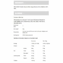 Banana Smoothie GF -Snowys Shop 1224994 banana smoothie gf