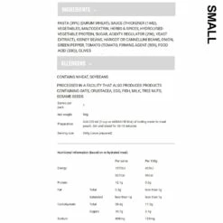 Pasta Vegetariano -Snowys Shop 1225001 pasta vegetariano