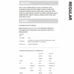 Pasta Vegetariano -Snowys Shop 1225002 pasta vegetariano