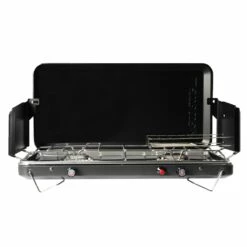 2 Burner Deluxe Wide Camp Stove -Snowys Shop 1227541 2 burner deluxe wide camp stove