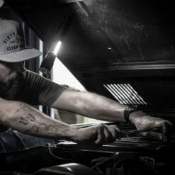 NEBO Franklin Slide 500 Rechargeable Flashlight And Work Light -Snowys Shop 1230639 franklin slide 500 rechargeable flashlight and work light