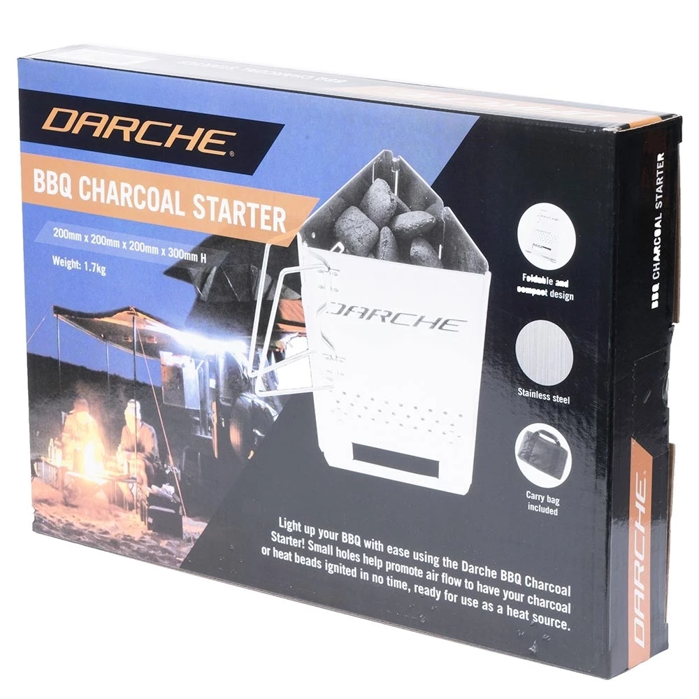 BBQ Charcoal Starter 6 BBQ Charcoal Starter - Image 4