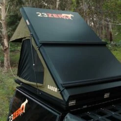 Saber Hard Shell Rooftop Tent 23 Saber Hard Shell Rooftop Tent -Snowys Shop 1233116 saber hard shell rooftop tent rebound foam mattress