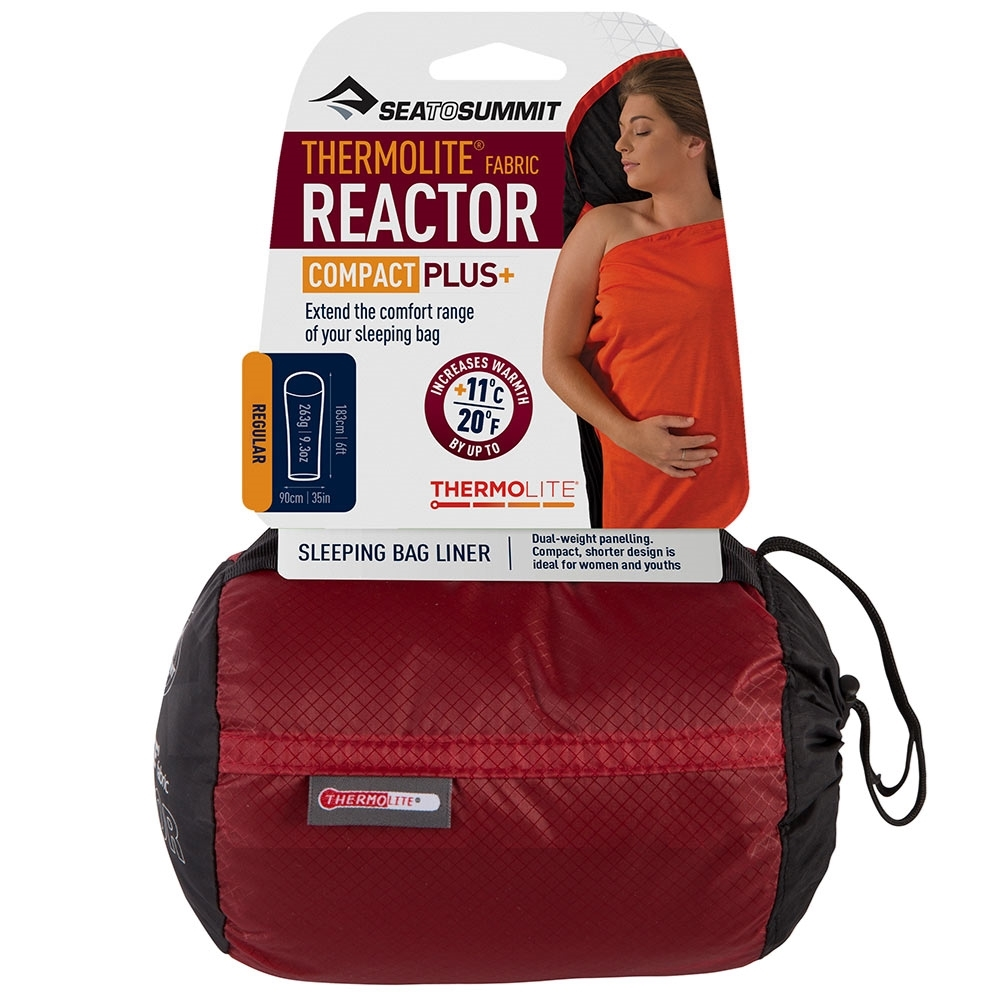 Sea To Summit Thermolite Reactor Compact Plus Liner − Short 8 Sea To Summit Thermolite Reactor Compact Plus Liner − Short - Image 6
