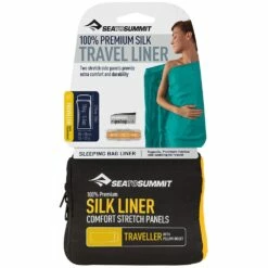 Sea To Summit Silk Travel Liner − Traveller -Snowys Shop 1235310 silk travel liner traveller