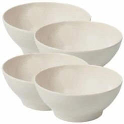 12 Pc Bamboo Dinner Set Cream -Snowys Shop 1240880 12 pc bamboo dinner set cream
