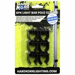 Light Bar Pole Clamps 6pk 12 Light Bar Pole Clamps 6pk -Snowys Shop 1241278 light bar pole clamps 6pk