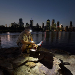 600 Lumen Heavy Duty Rechargeable Head Torch -Snowys Shop 1242465 heavy duty led rechargeable head torch 600lm