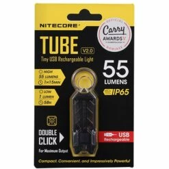 Nitecore Tube V2 Rechargeable Keychain Light Black 13 Nitecore Tube V2 Rechargeable Keychain Light Black -Snowys Shop 1243500 tube v20 rechargeable keychain light