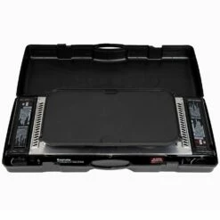 Travelmate II Twin Stove With Hotplate Black 19 Travelmate II Twin Stove With Hotplate Black -Snowys Shop 1247883 travelmate ii twin stove with hotplate black