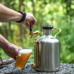 UKeg Pressurized Growler 128 Oz 22 UKeg Pressurized Growler 128 Oz -Snowys Shop 1252377 ukeg pressurised growler 128 oz stainless