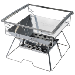 Stainless Steel Firepit And BBQ -Snowys Shop 1252824 stainless steel firepit and bbq