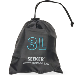 Hydrapak Seeker Water Bag 3L -Snowys Shop 1252913 seeker water bag 3l mammoth grey